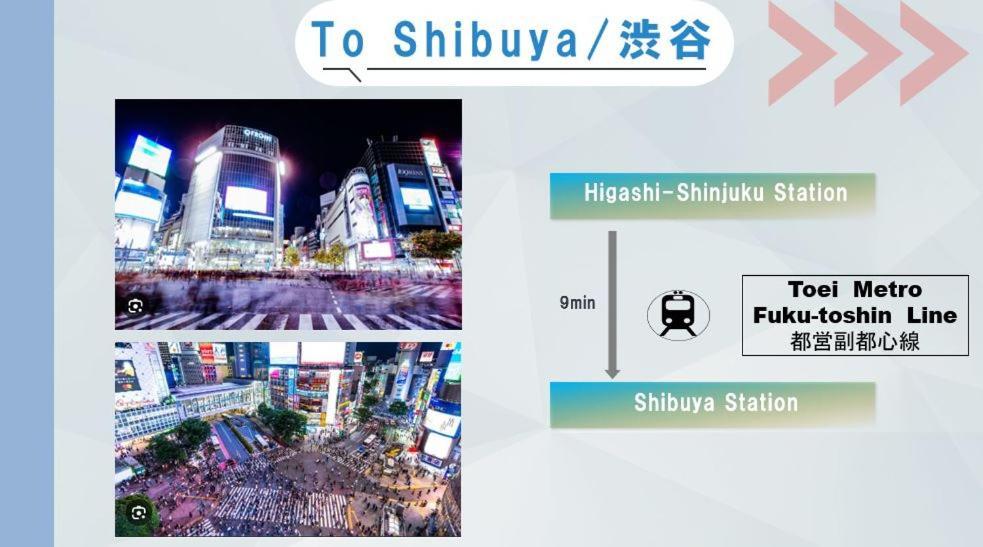 East Shinjuku Triplex: 3-bedroom With Shared Shower Apartamento *